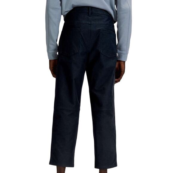 Lululemon ABC Crop Pant Relaxed Utilitech True Navy Men's Size 36 x 27 EUC - Picture 2 of 11